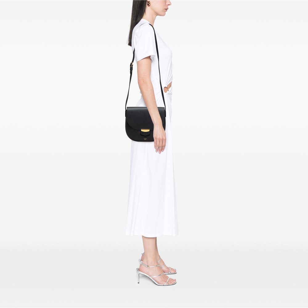 Pre-Loved Celine Compact Grained Calfskin Trotteur Crossbody - Picture 10 of 10